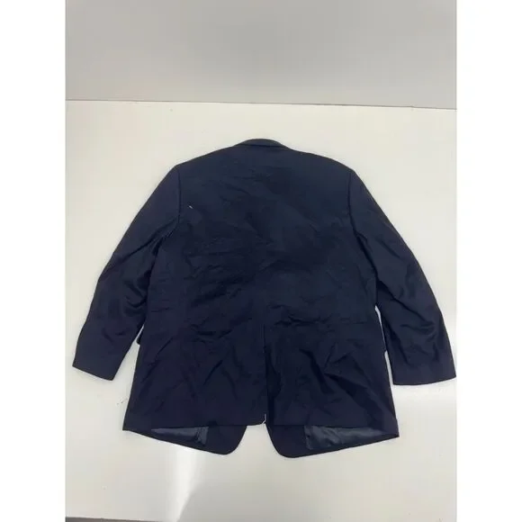 Jos A Bank Regal Navy Blue Button Sport Coat Mens Size 50 Regular
